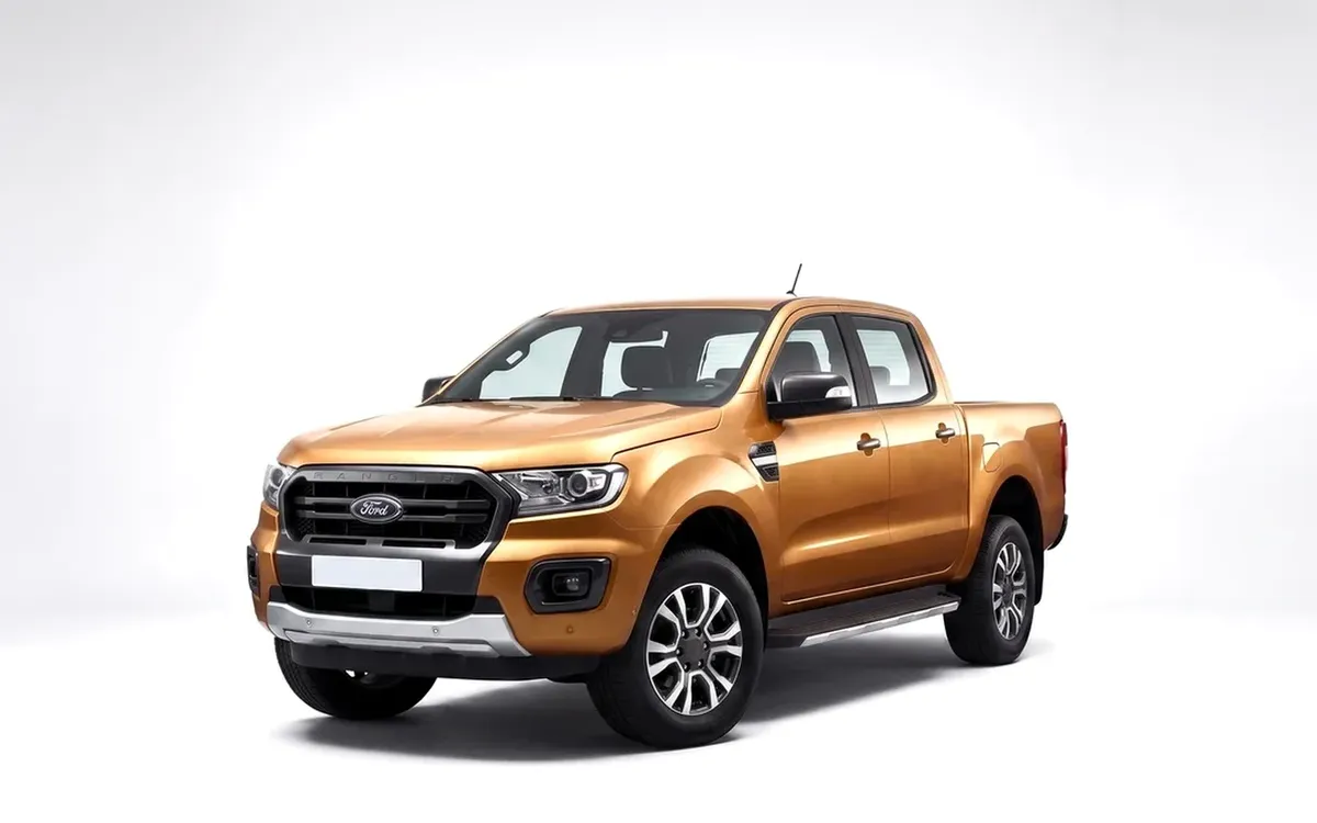 Ford Ranger Wildtrak in a listing